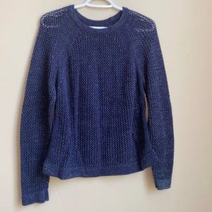 Vintage  Sears Blue Knit Sweater size M